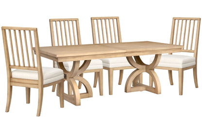 Coventry - Extendable Trestle Dining Table Set