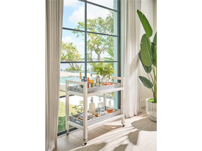 Weekender Coastal Living Home / Jupiter - Bar Cart - White