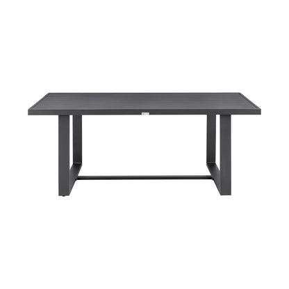Menorca - Outdoor Patio Dining Table In Aluminum