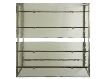 Avaline - Jordan Cocktail Table - Pearl Silver / Black