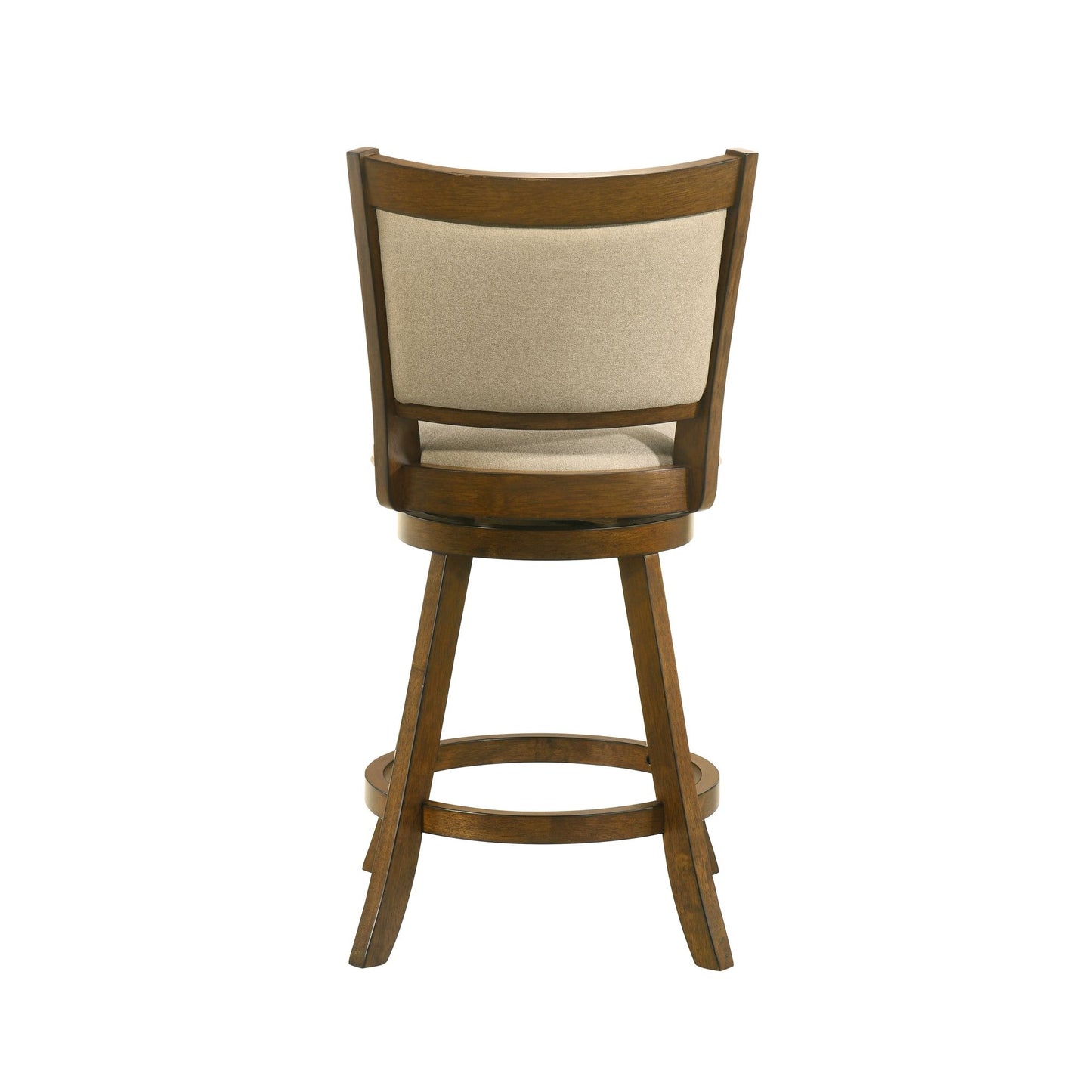 Aiden - Modern Farmhouse Swivel Wood Counter Height Kitchen Bar Stool