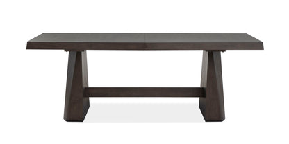 Tauren - 6 Piece Extendable Double Pedestal Dining Table Set