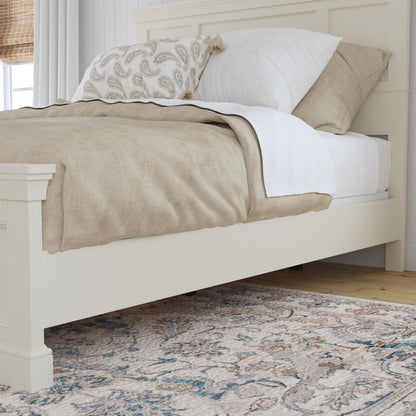 Naples - Queen Bed - White