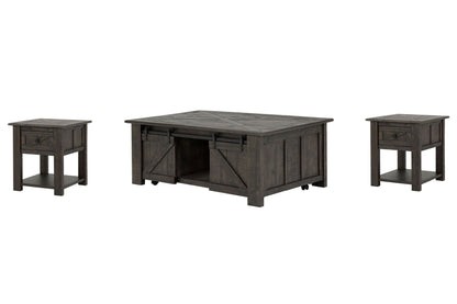 Garrett - Rectangular Lift Top Cocktail Table Set