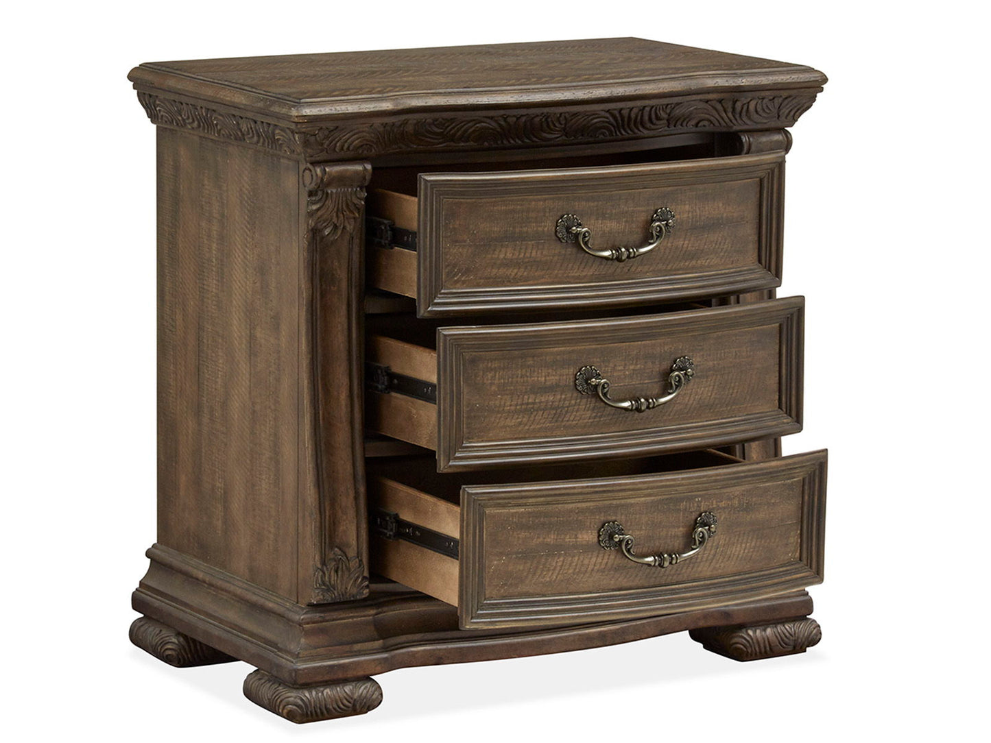 Durango - Drawer Nightstand - Willadeene Brown