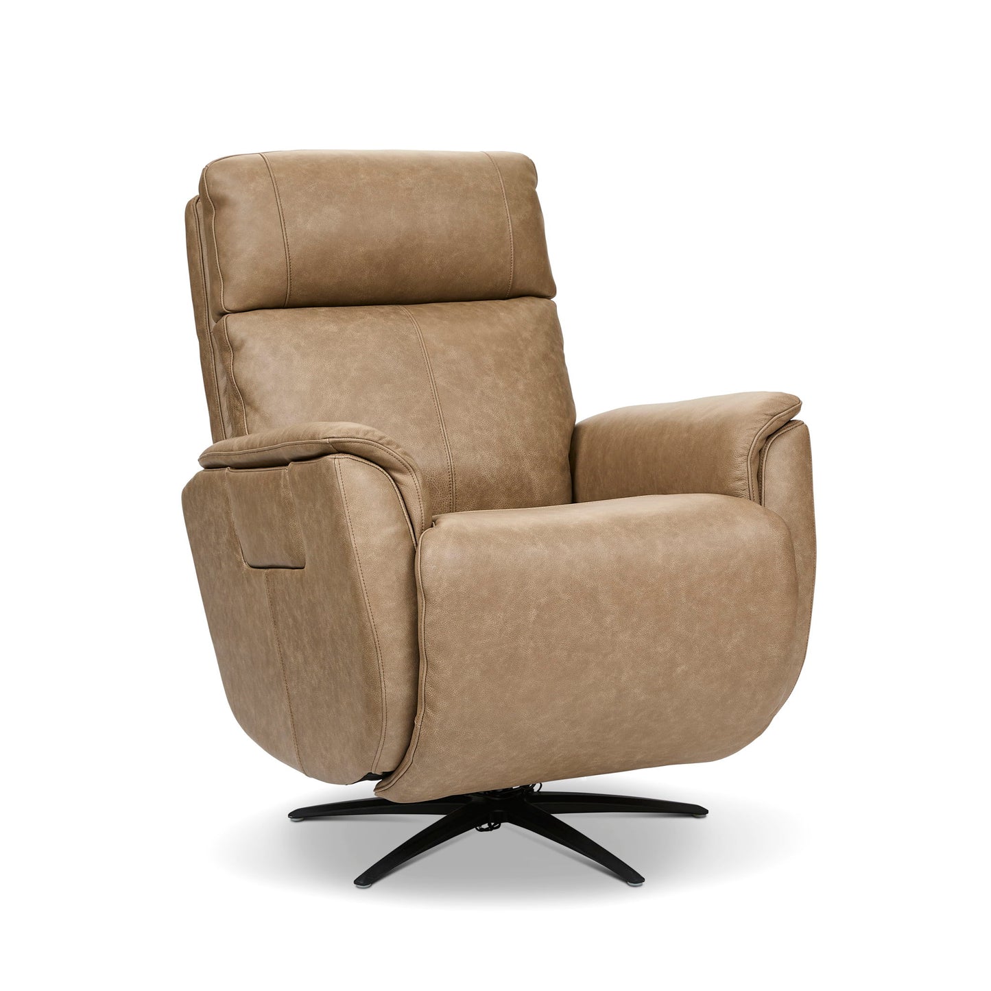 Cove - Power Swivel Recliner With Power Headrest, Lumbar, Heat, & Massage