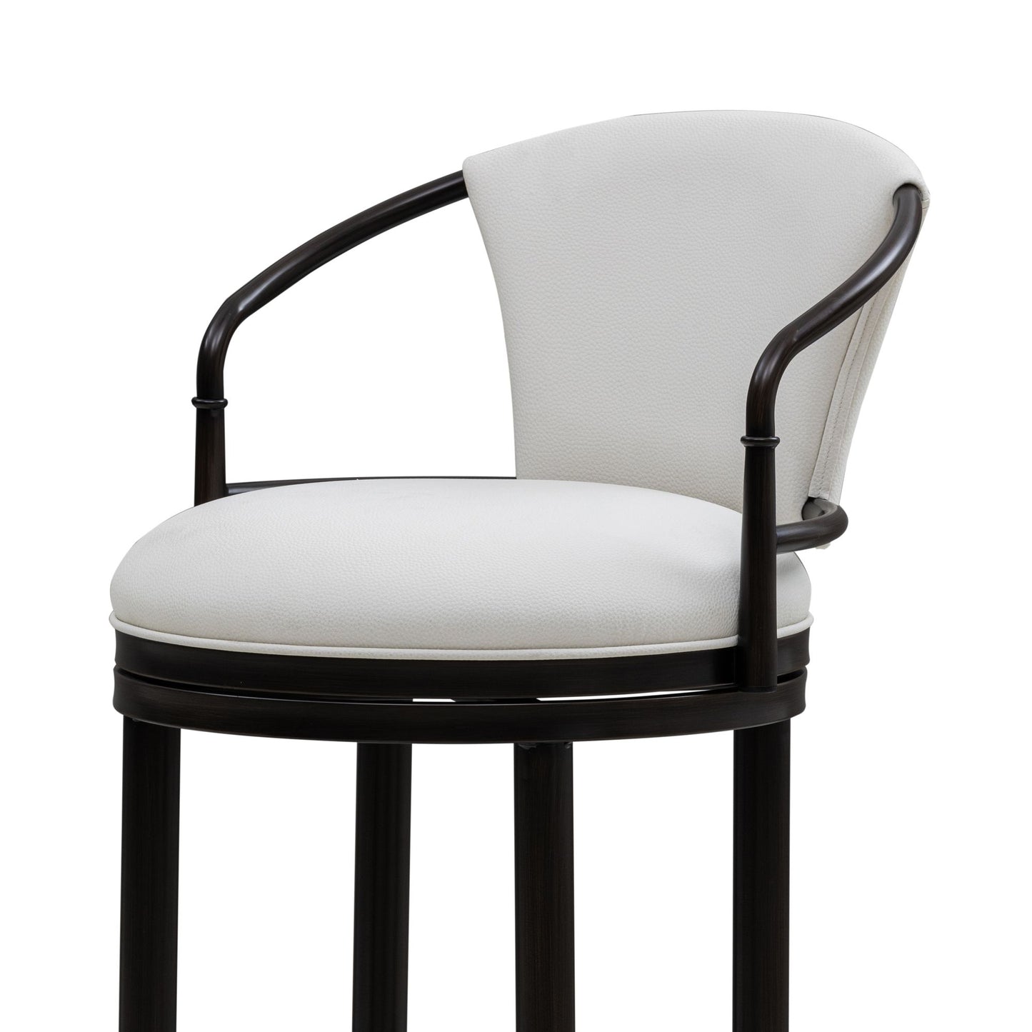 Otis - Upholstered Swivel Bar Height Barstool