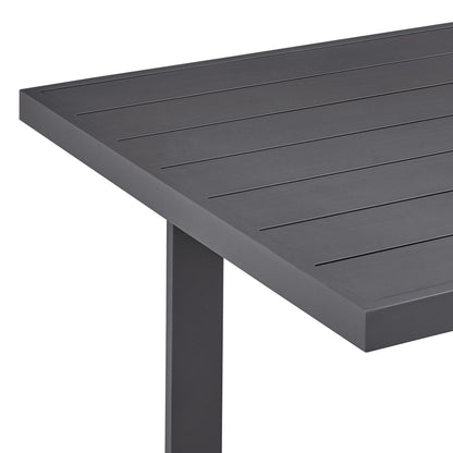 Menorca - Outdoor Patio Dining Table In Aluminum
