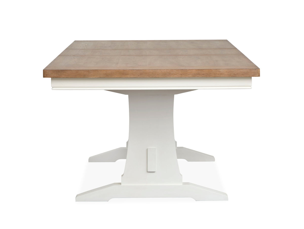Kingston - Extendable Trestle Dining Table Set
