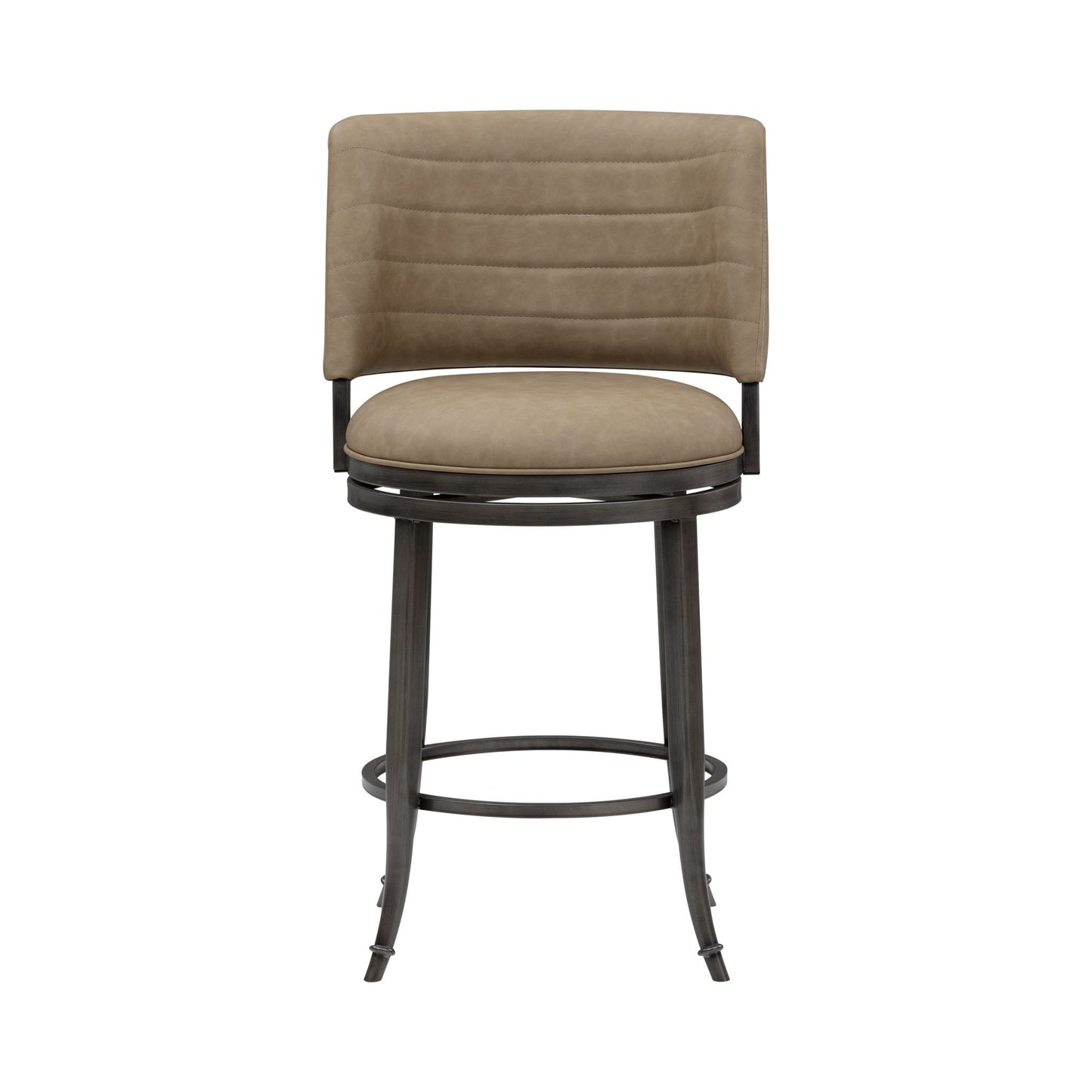 Torres - Upholstered Swivel Counter Height Barstool