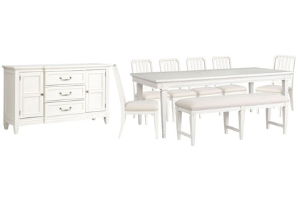 Willowbrook - Extendable Rectangular Dining Table Set