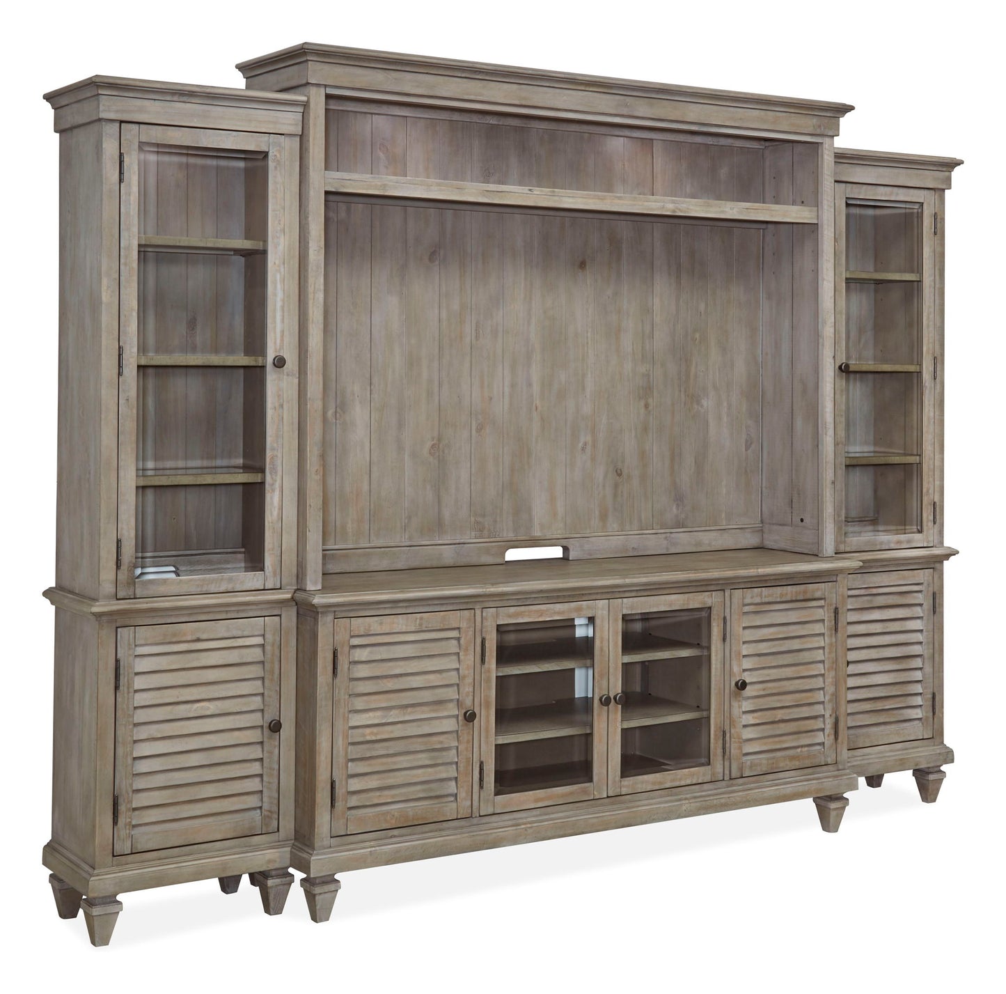 Calistoga - Rustic Hutch - Dovetail Gray