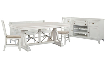 Heron Cove - Extendable Trestle Dining Table Set