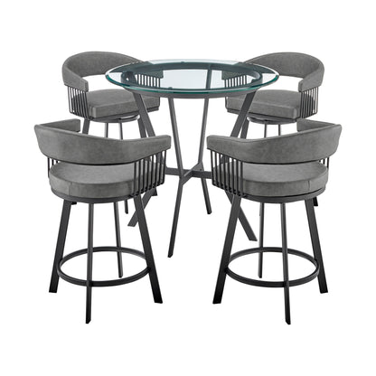 Naomi And Chelsea - Counter Height Dining Set