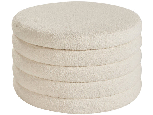 Modern - Obi Storage Ottoman - White