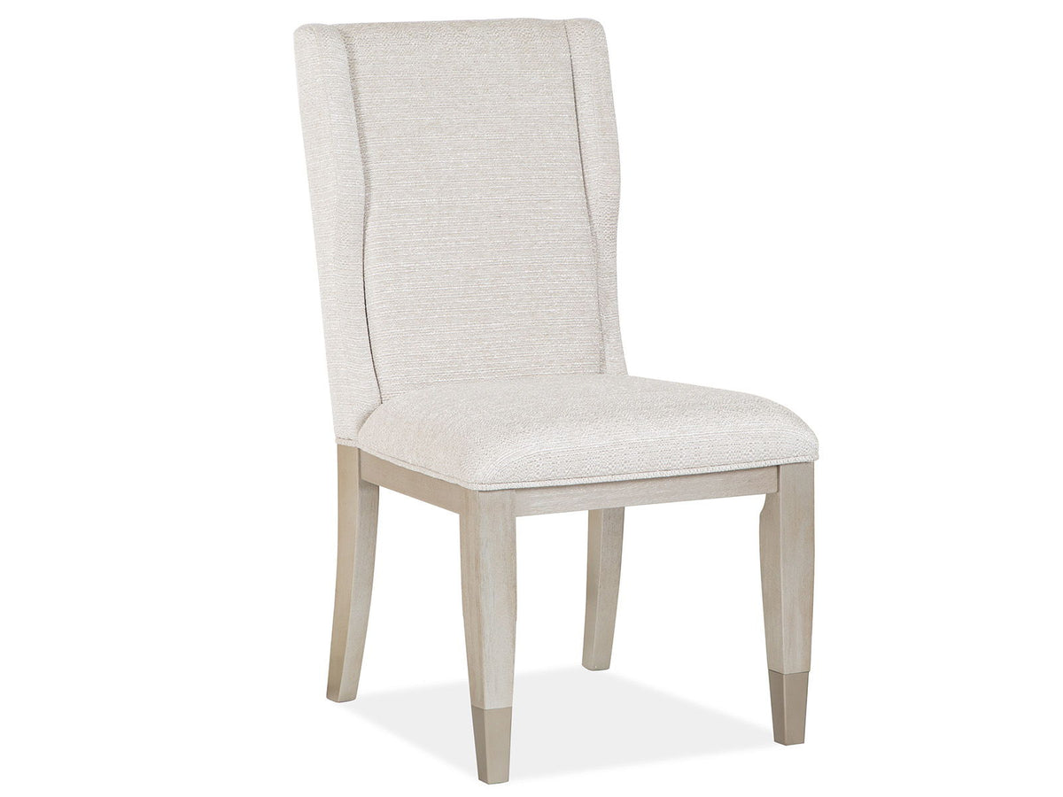 Lenox - Upholstered Host Side Chair (Set of 2) - Acadia White