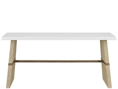 Oasis - Dockside Console Table - White / Beige