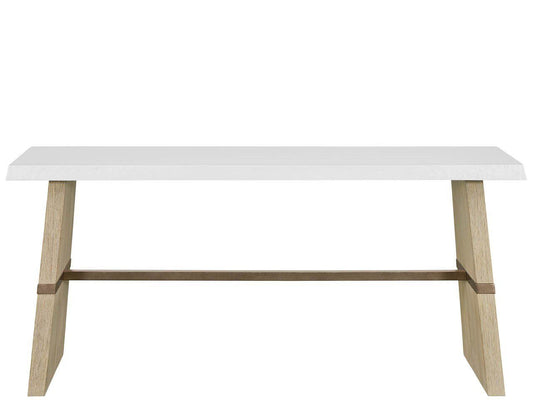 Oasis - Dockside Console Table - White / Beige