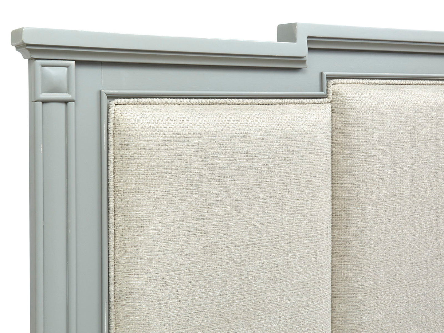 Glenbrook - Complete Panel Bed With Upholstered Headboard