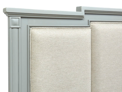 Glenbrook - Complete Panel Bed With Upholstered Headboard