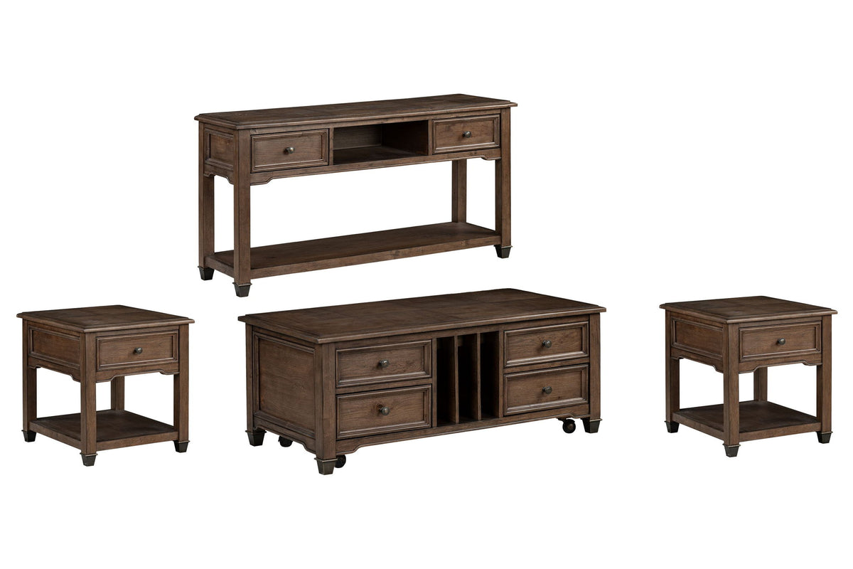 Cormac - Lift Top Storage Cocktail Table Set