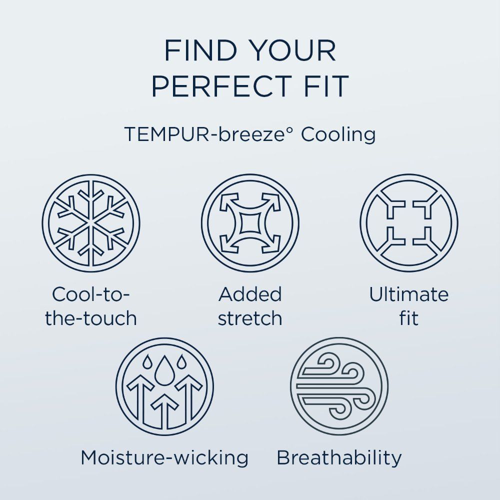 Linens - Tempur Breeze Cooling Sheet Set - White