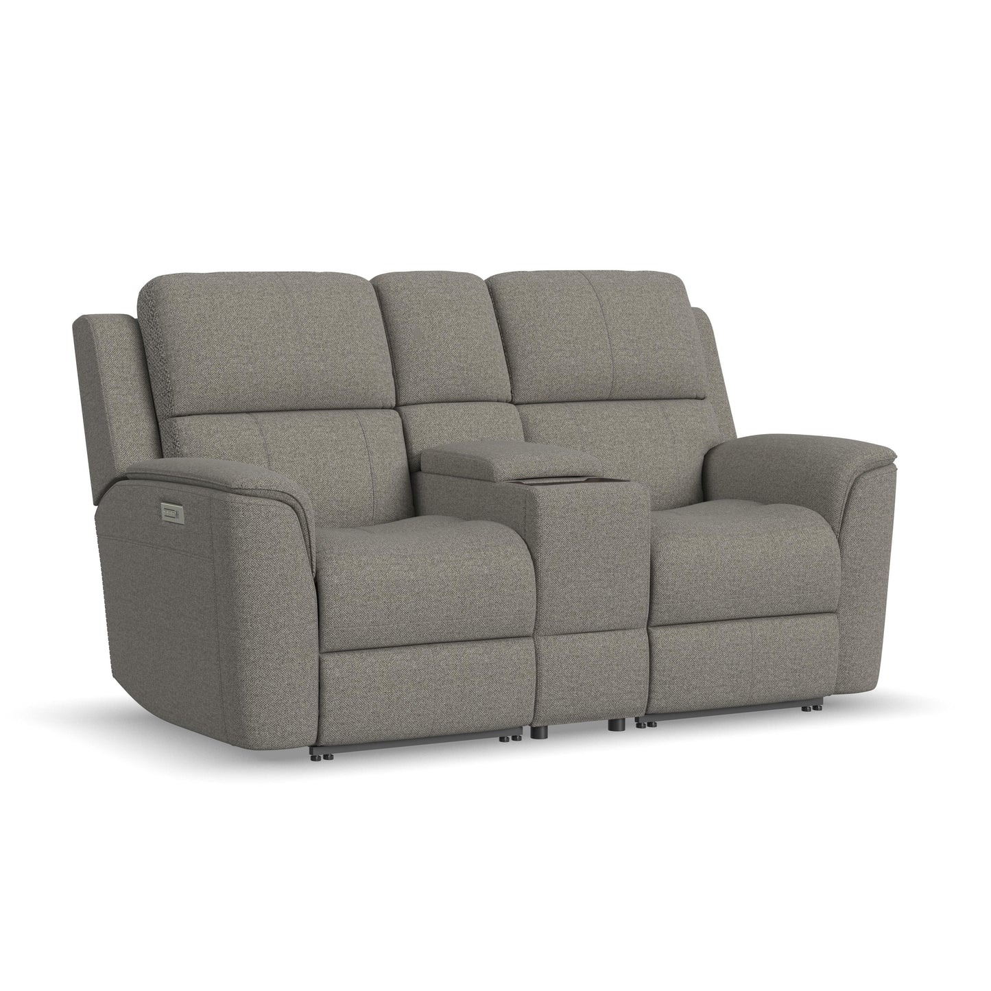 Henry - Power Reclining Loveseat With Console & Power Headrests & Lumbar