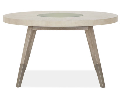 Lenox - Round Dining Table - Acadia White