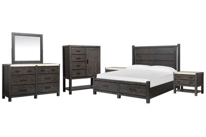 Plum Creek - Panel Storage Bedroom Set
