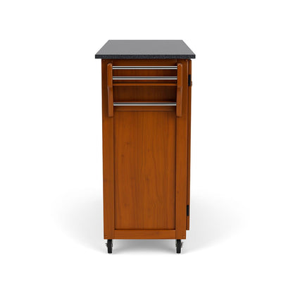 Create-A-Cart - Kitchen Cart With Black Granite Top