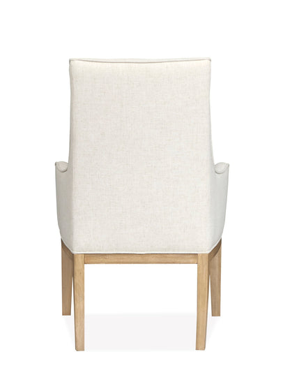 Coventry - Upholstered Host Chair (Set of 2) - Honey Maple