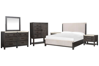Plum Creek - Upholstered Panel Bedroom Set