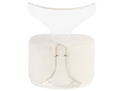 Weekender Coastal Living Home / Mirissa - Swivel Chair - White