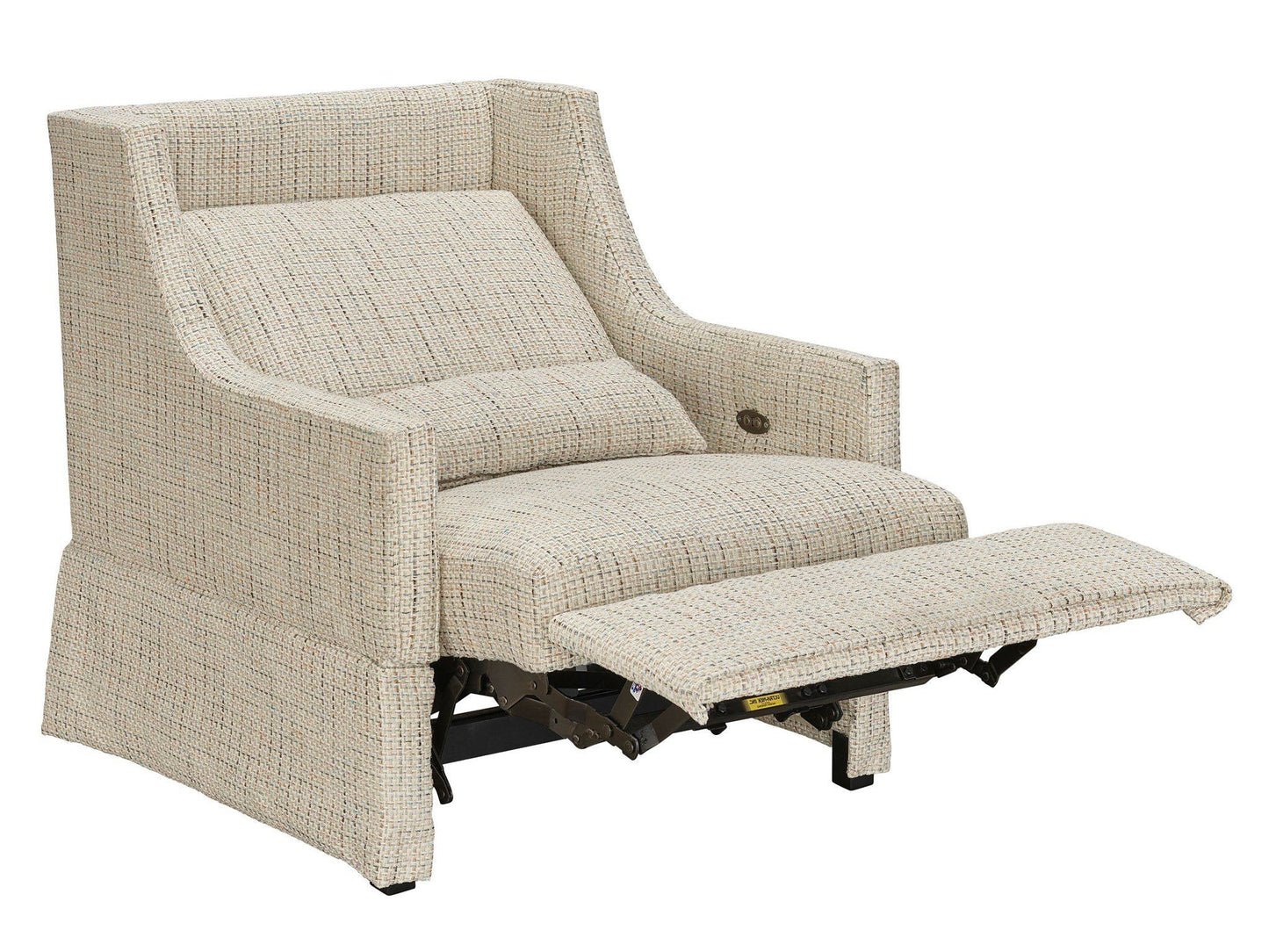 Hudson - Skirted Recliner, Special Order - Beige
