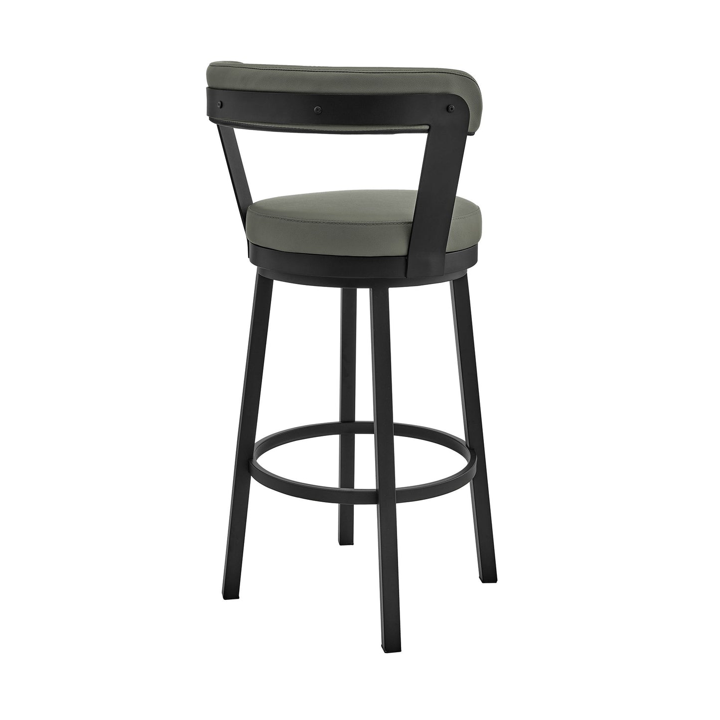 Kobe - Swivel Bar Stool - Black Finish