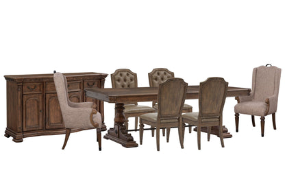Durango - Extendable Trestle Dining Table Set
