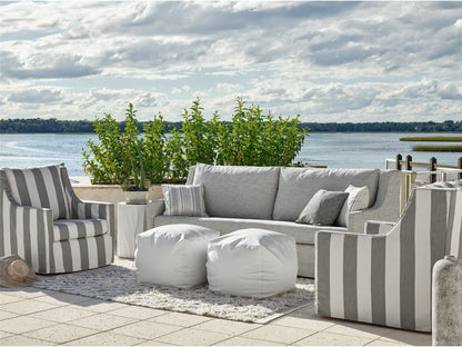 Coastal Living Outdoor / Hudson - 93" Outdoor Sofa, Special Order - Pearl Silver