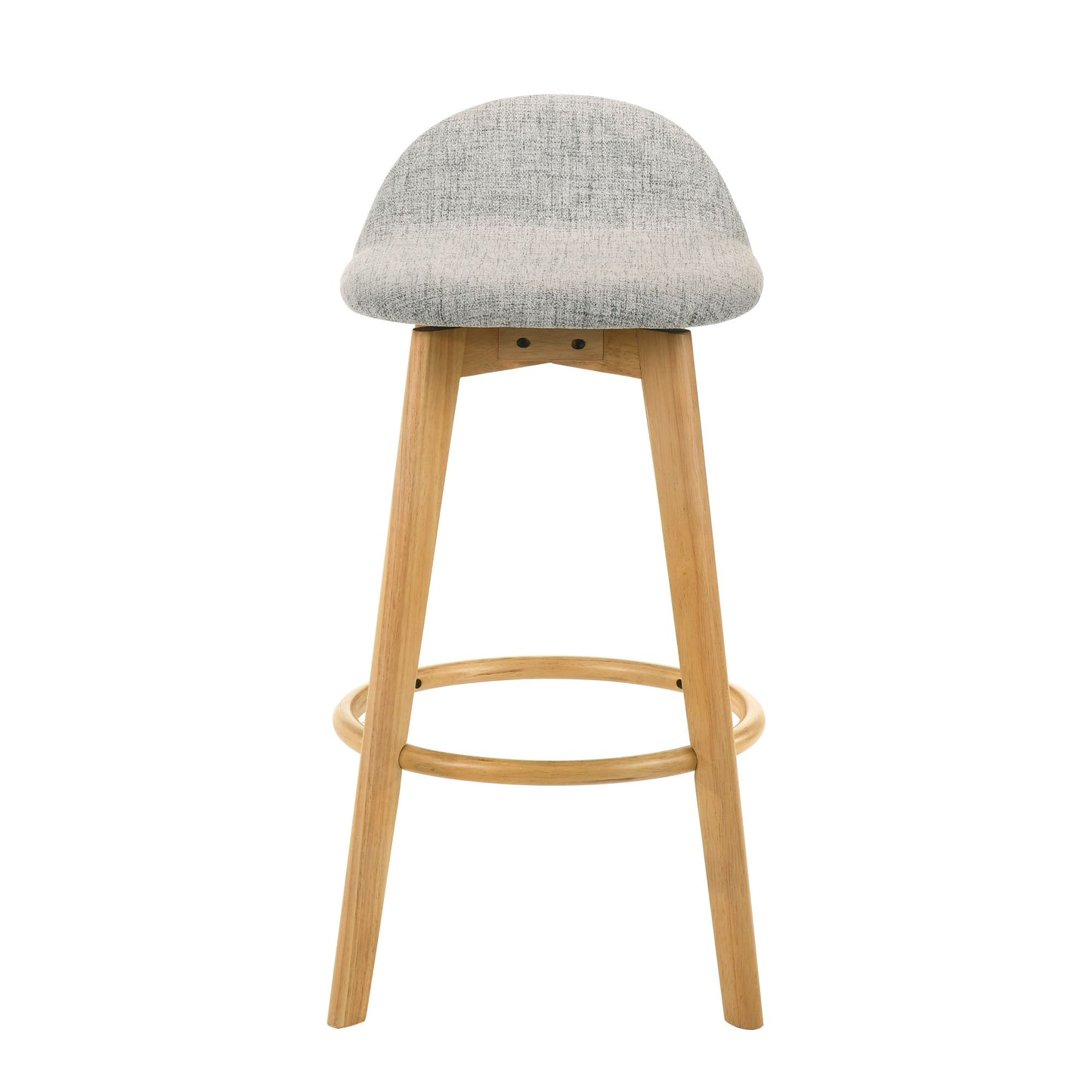 Vera - Upholstered Wood Counter Height Barstool