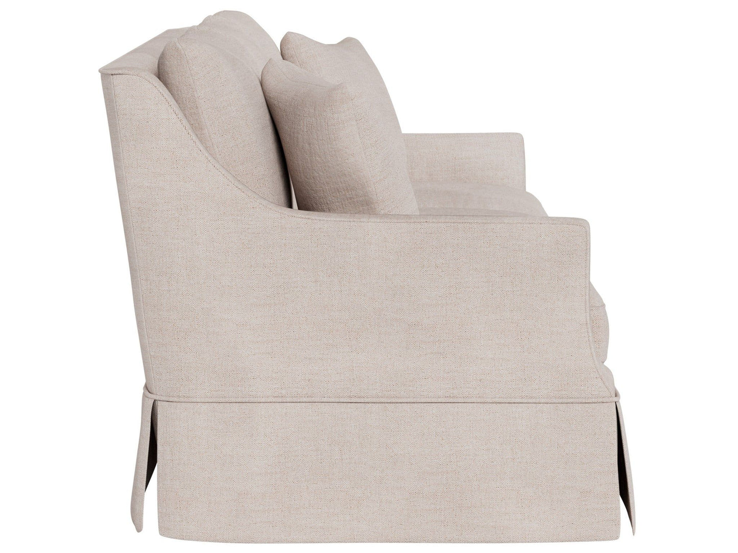 Henri - Skirted Sofa, Special Order - Beige