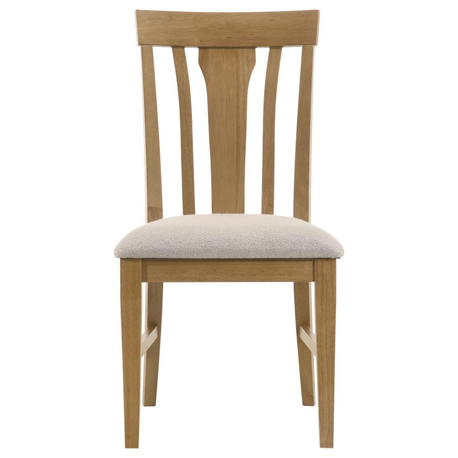 Hartville - Dining Side Chair (Set of 2) - Natural Light Brown