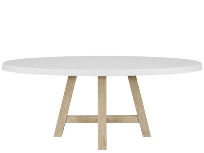 Oasis - Dockside Dining Table - White / Beige