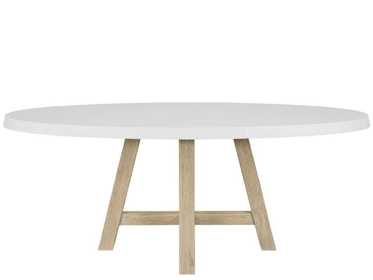 Oasis - Dockside Dining Table - White / Beige