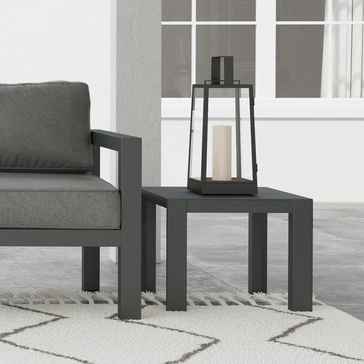 Grayton - End Table - Dark Gray