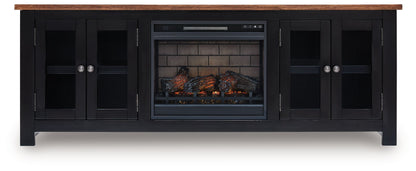Wildenauer - 76" TV Stand With Electric Fireplace