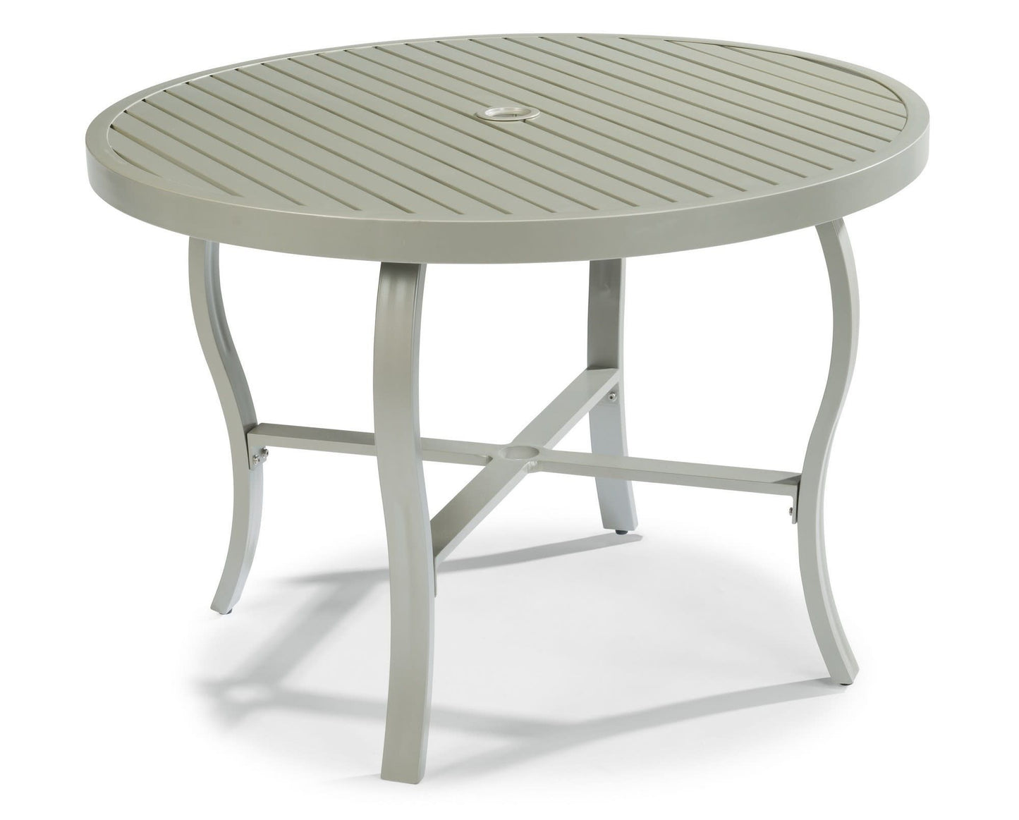 Captiva - Metal Outdoor Dining Table - Beige
