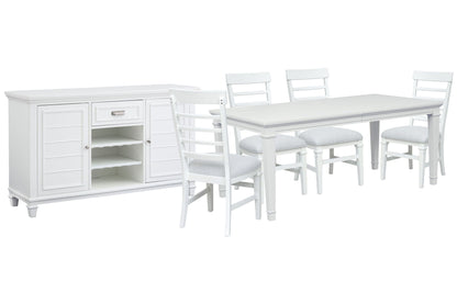 Charleston - Extendable Rectangular Dining Table Set