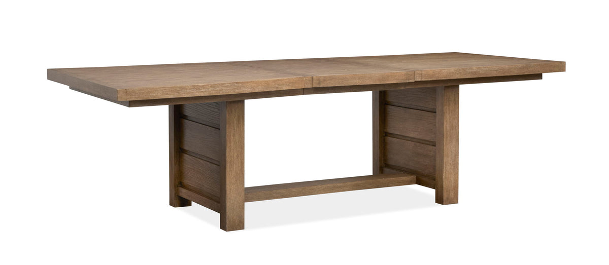 Plum Creek - Extendable Trestle Dining Table