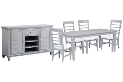 Charleston - Extendable Rectangular Dining Table Set