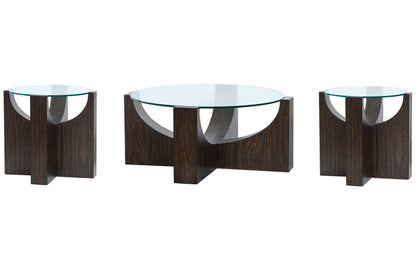 Beckham - Round Cocktail Table Set