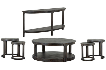 Boswell - Round Cocktail Table Set